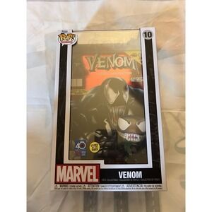 Funko Pop! Comic Book Cover with Case: Marvel - Venom  #10 NEW